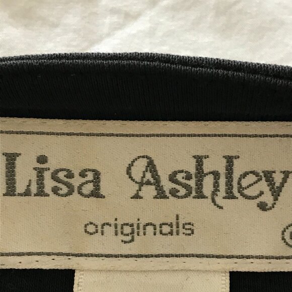 Lisa Ashley Jacket Women Size Medium Black Bead Floral Button Up Long Sleeve - Picture 3 of 12